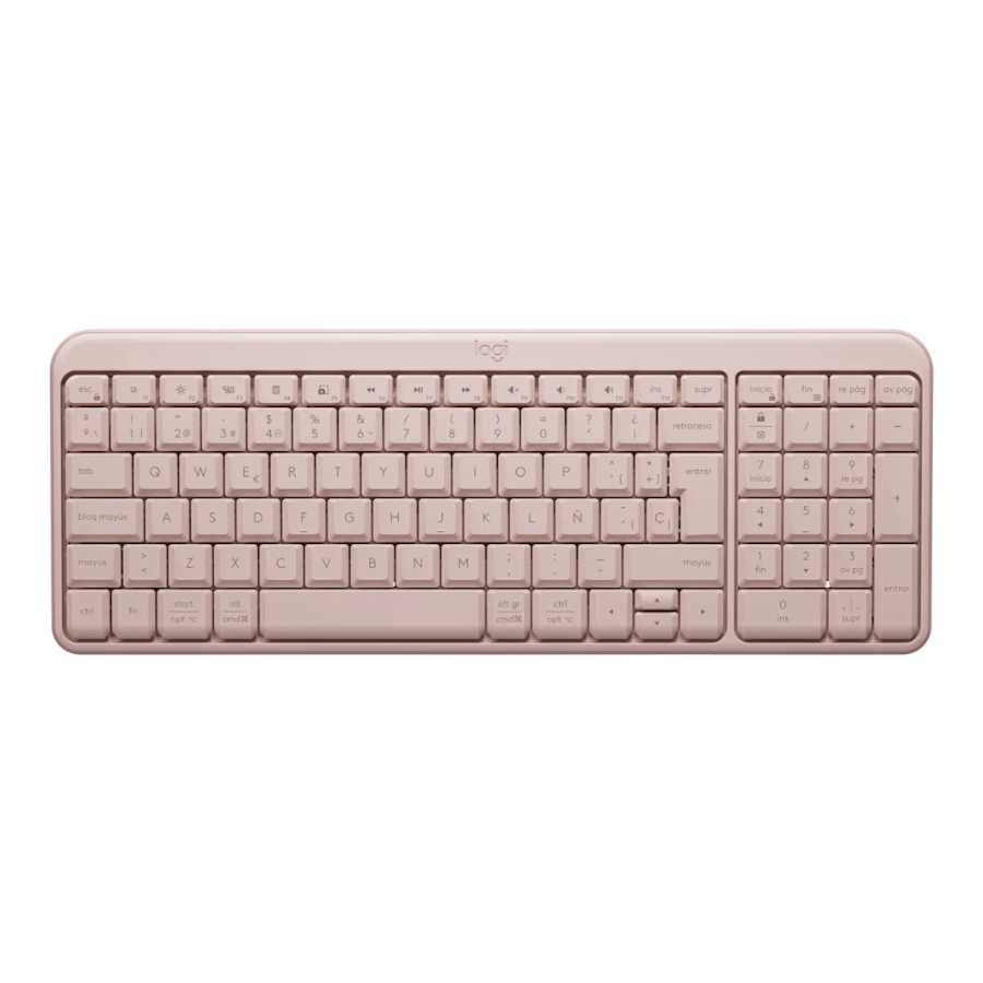 TECLADO LOGITECH BT K250 PEBBLE ROSE
