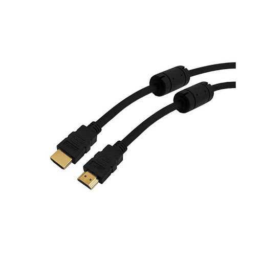 CABLE HDMI NISUTA 1M 2.0V DORADO 2160P 4KX2K NSCAHDMI1