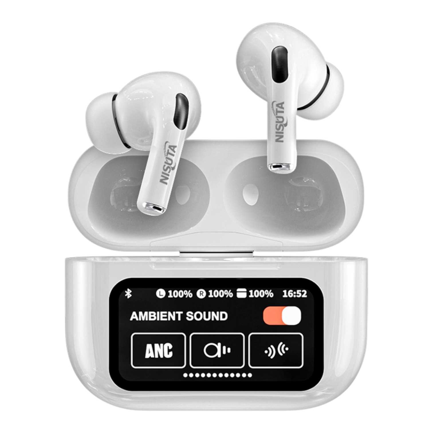 AURICULAR BLUETOOTH IN-EAR NISUTA EARBUDS NSAUBTWS14P C/CANC