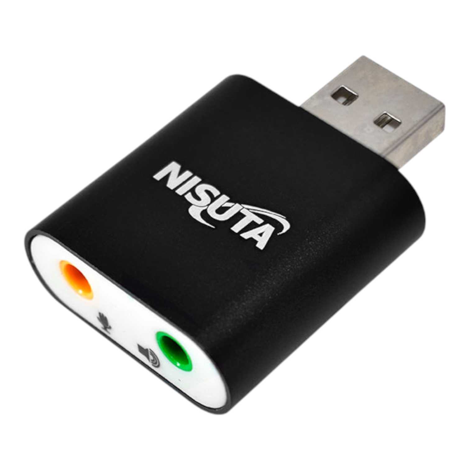 PLACA DE SONIDO USB 2.1 NISUTA NSCOUSAU22