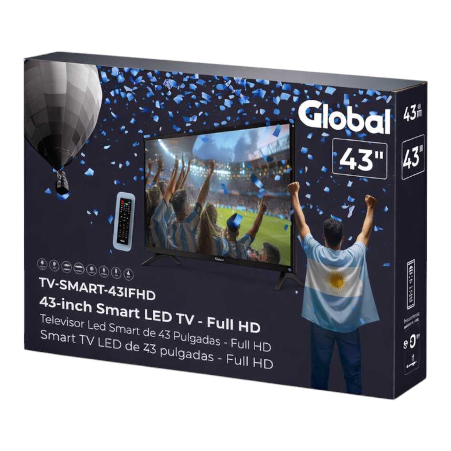 TV 43  GLOBAL FHD SMART ANDROID 14