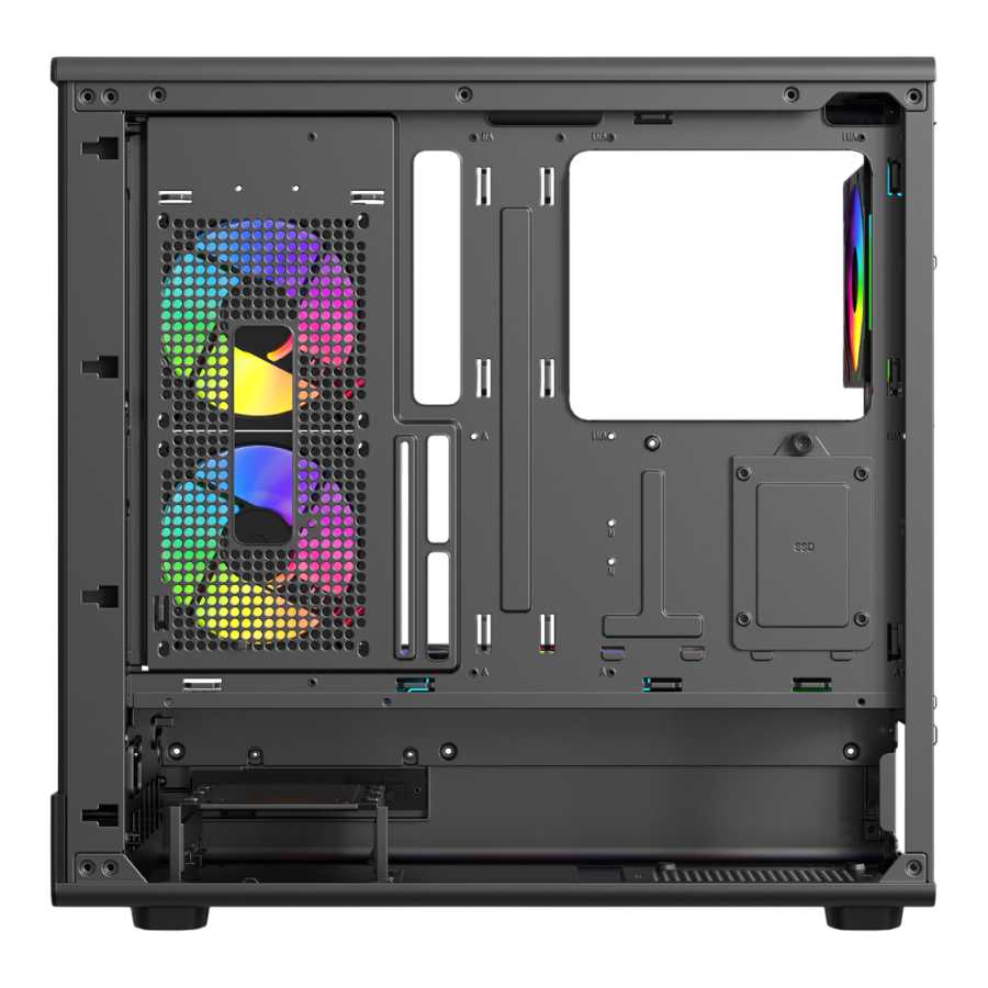 GABINETE SENTEY WALKER 360 ARGB 6 FAN BLACK