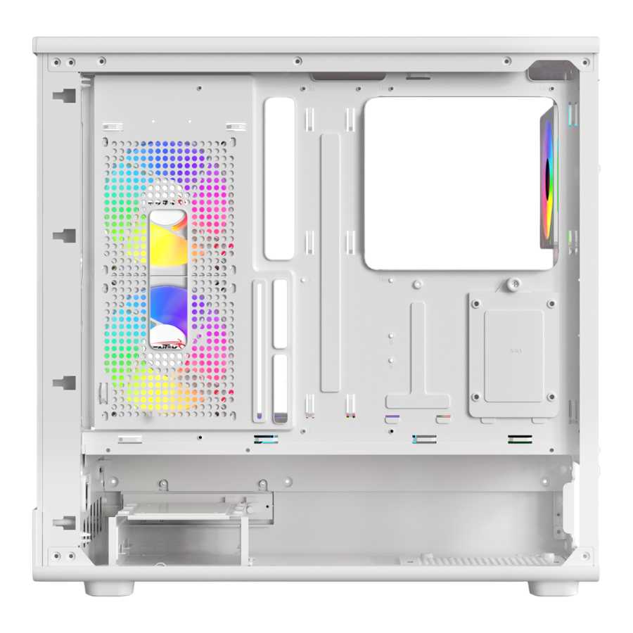 GABINETE SENTEY WALKER 360 ARGB 6 FAN WHITE