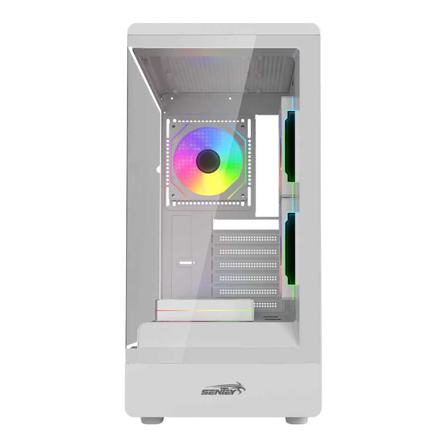 GABINETE SENTEY WALKER 360 ARGB 6 FAN WHITE