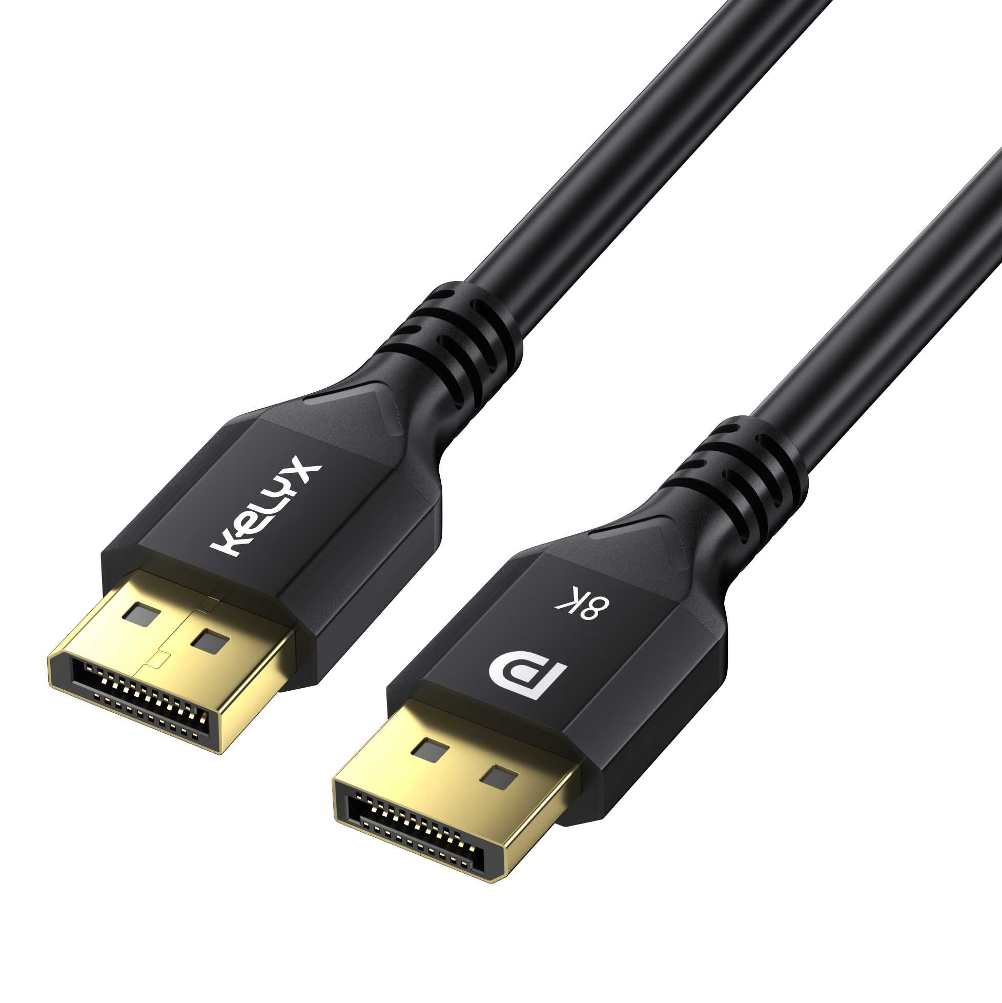 CABLE DISPLAYPORT KELYX 1.4 4K A 120HZ / 8K 60HZ 48GBPS 1.5 MT