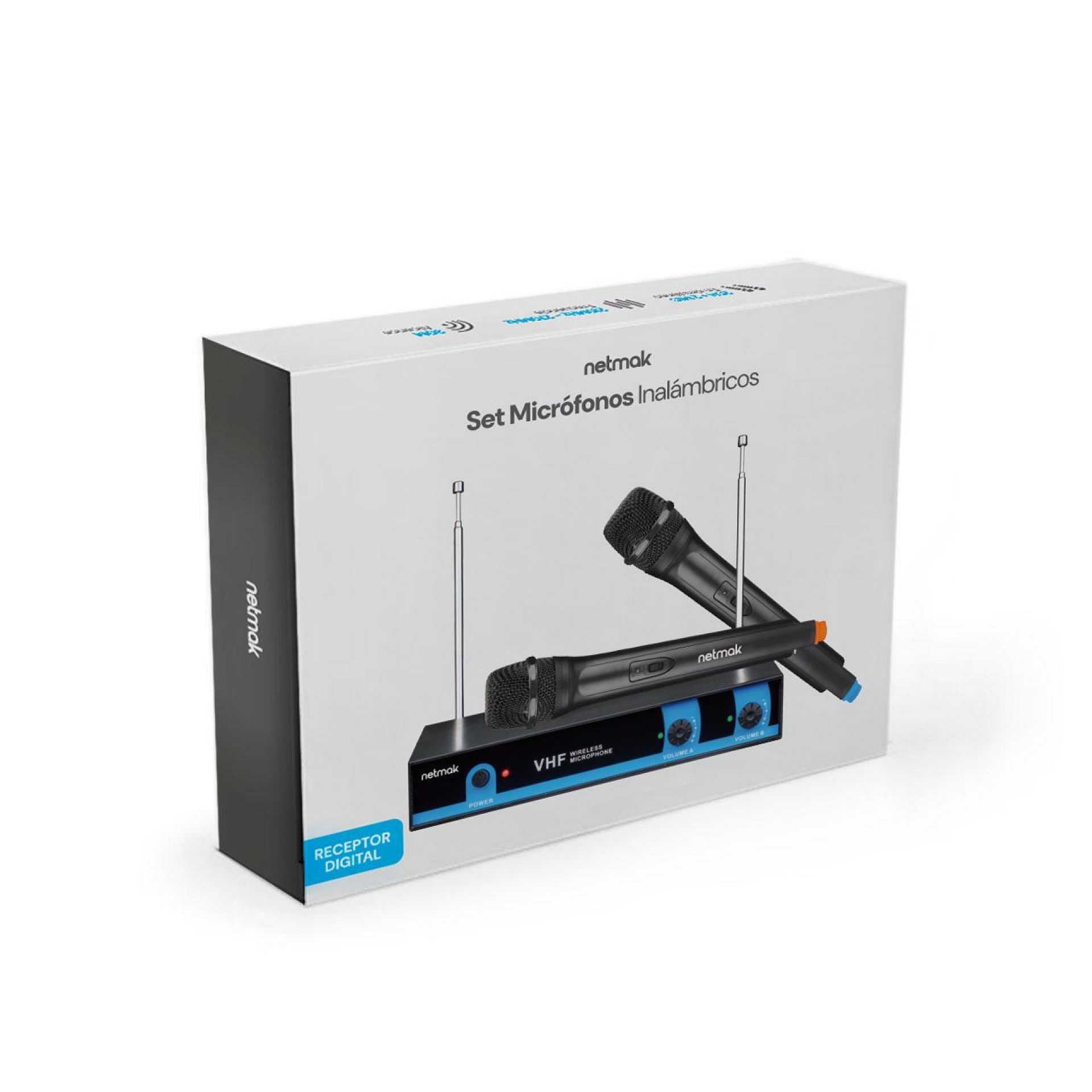 MICROFONO NETMAK MC25 CON BASE