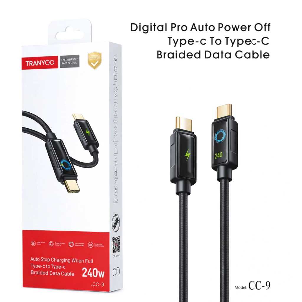 CABLE USB A TIPO C SEISA 240W CC-9