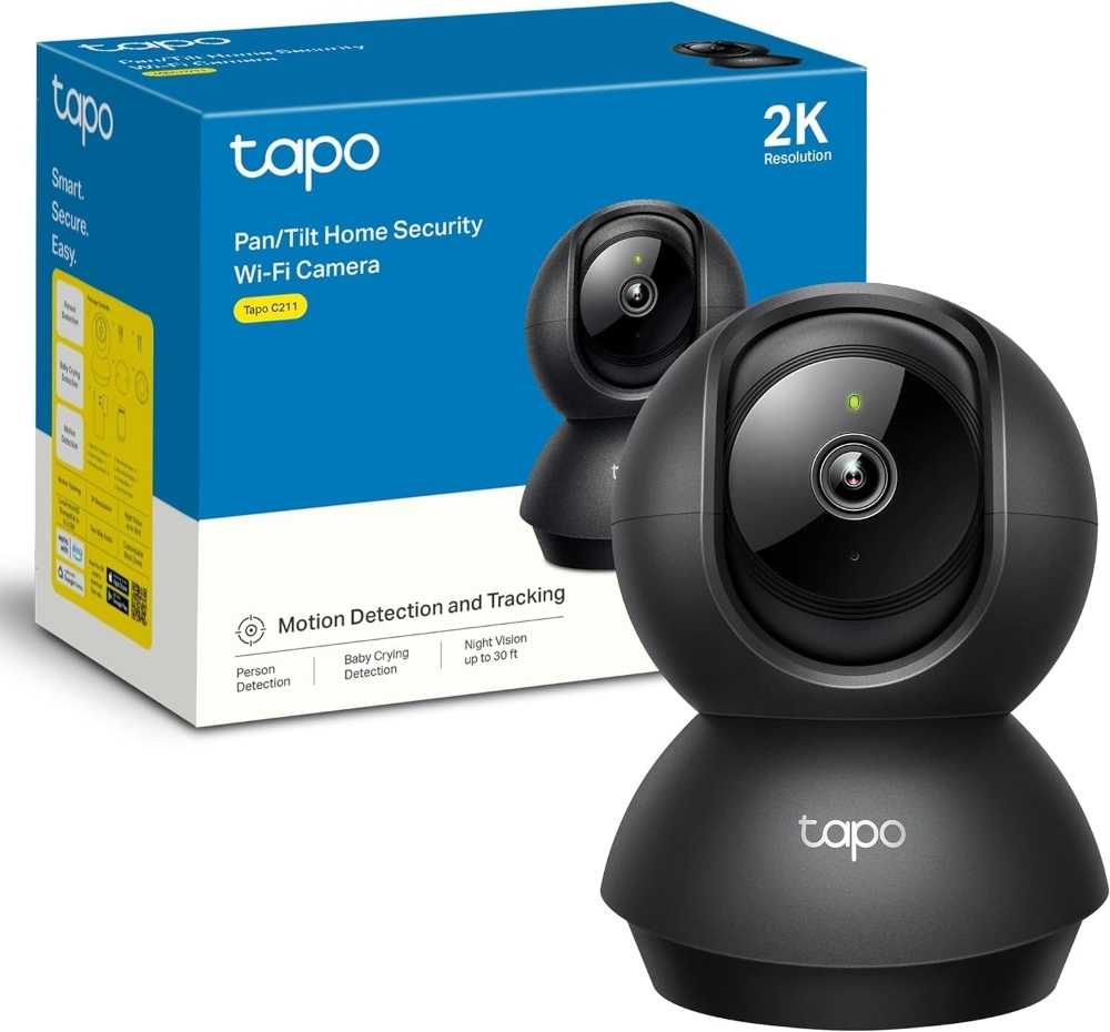 CAMARA IP WIFI TP-LINK TAPO C211 2K 3MP MOVIL 360-114