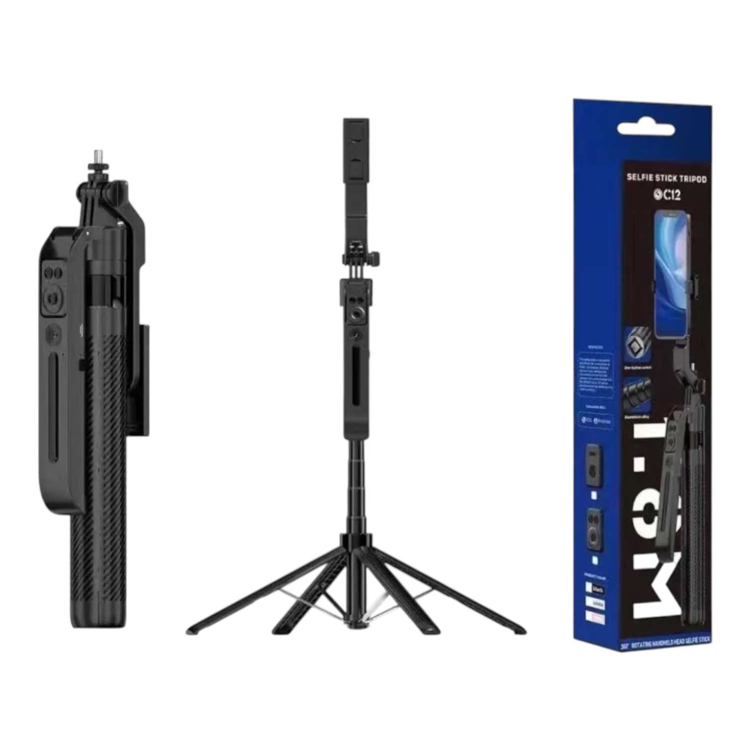 TRIPODE CELULAR SEISA 170CM C/SOPORTE CELULAR Y SEGUIMIENTO HX-ZJ6112