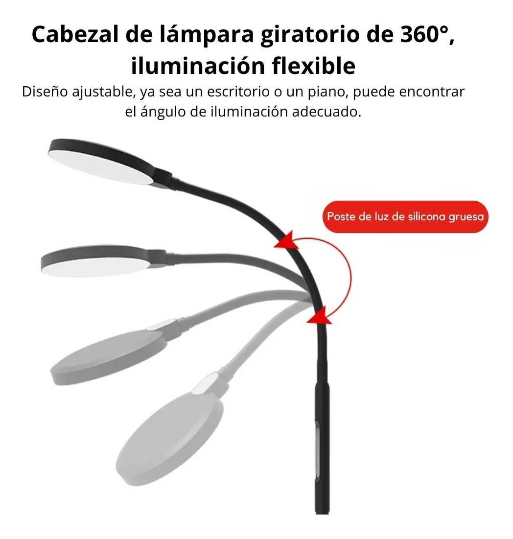 LAMPARA VELADOR PIE PISO FIJO CONTROL 160CM LED-Q9862