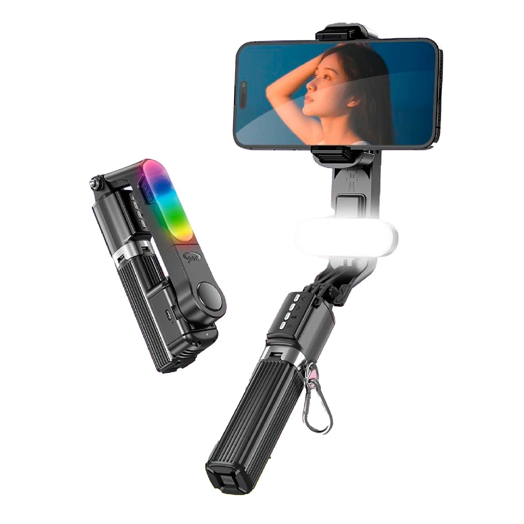 TRIPODE PARA CELULAR SEISA ESTABILIZADOR C/LUZ WEP-Q35