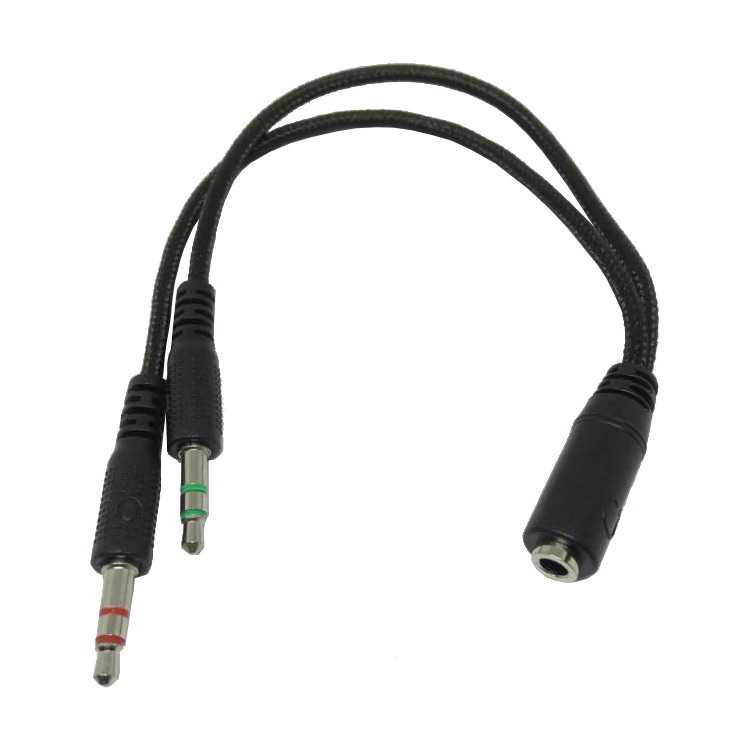 ADAPTADOR DE AUDIO NOGANET 1 PLUG HEMBRA A 2 PLUG HEMBRA 3.5MM AC-3