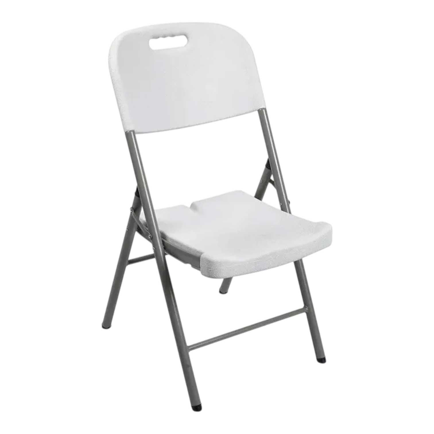 SILLA JARDIN PLEGABLE CL-FC001 BLANCA
