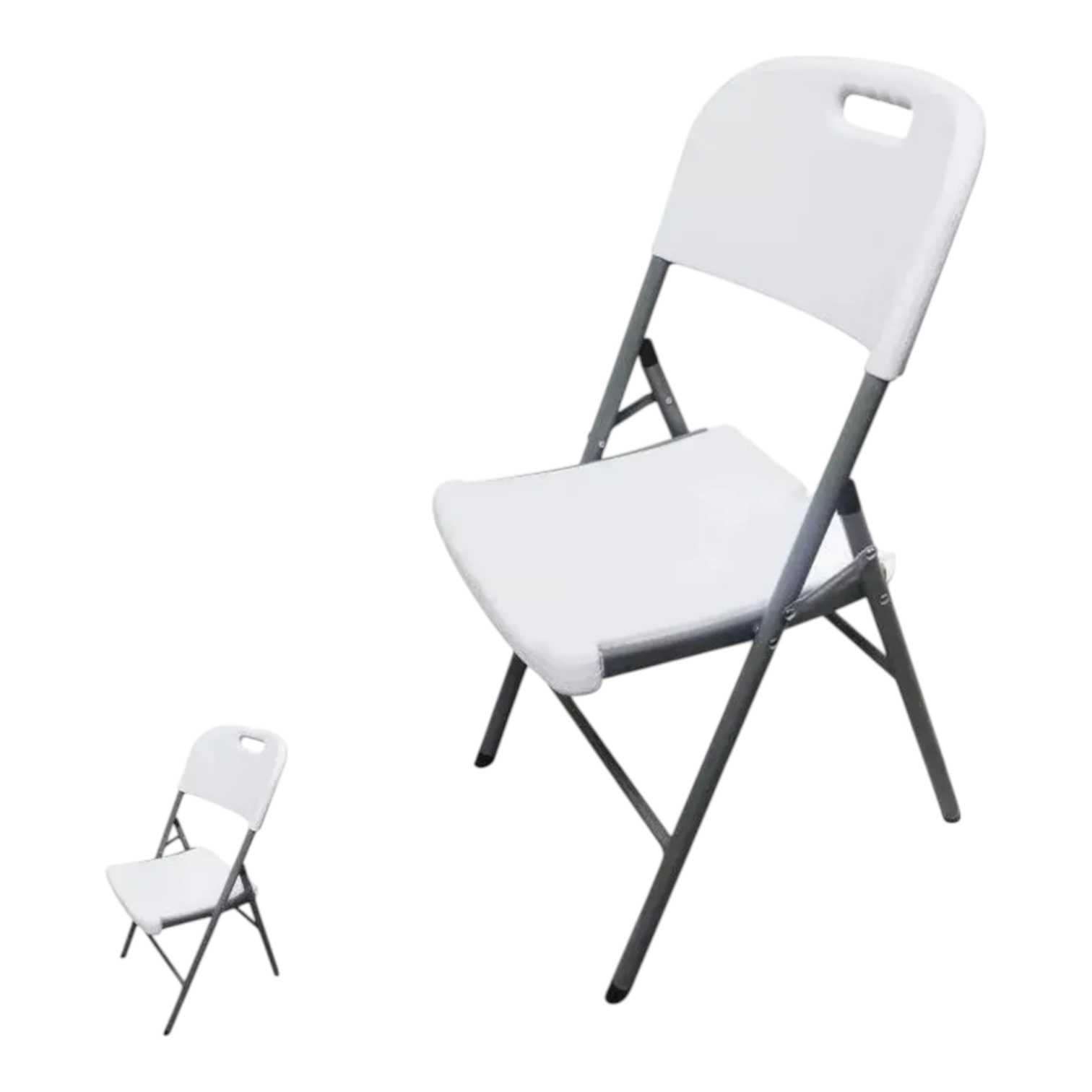 SILLA JARDIN PLEGABLE CL-FC001 BLANCA