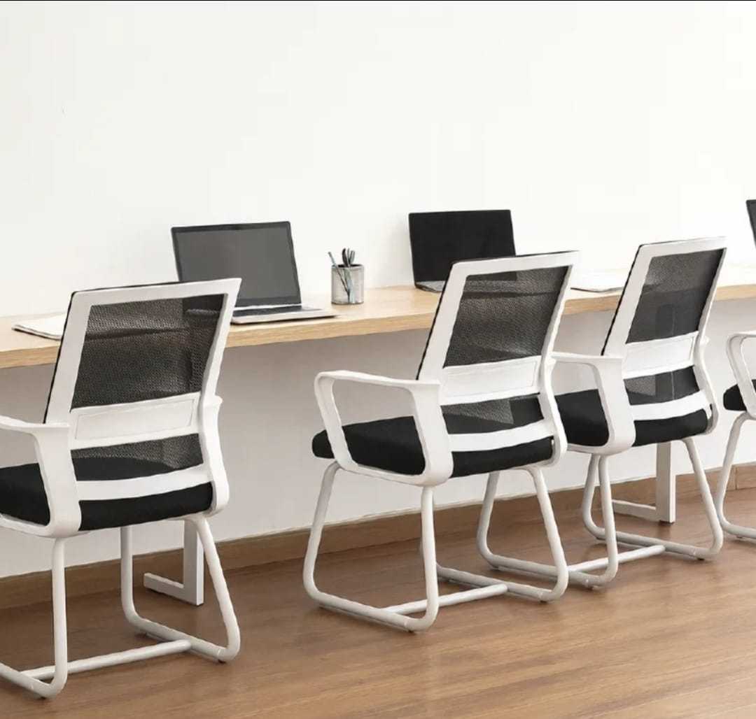 SILLA OFICINA CIRCLE LINE CL-1329 BLANCO