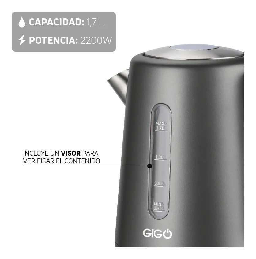 PAVA ELECTRICA PREMIUN 1L DIGITAL G-17898SI VIOLETA