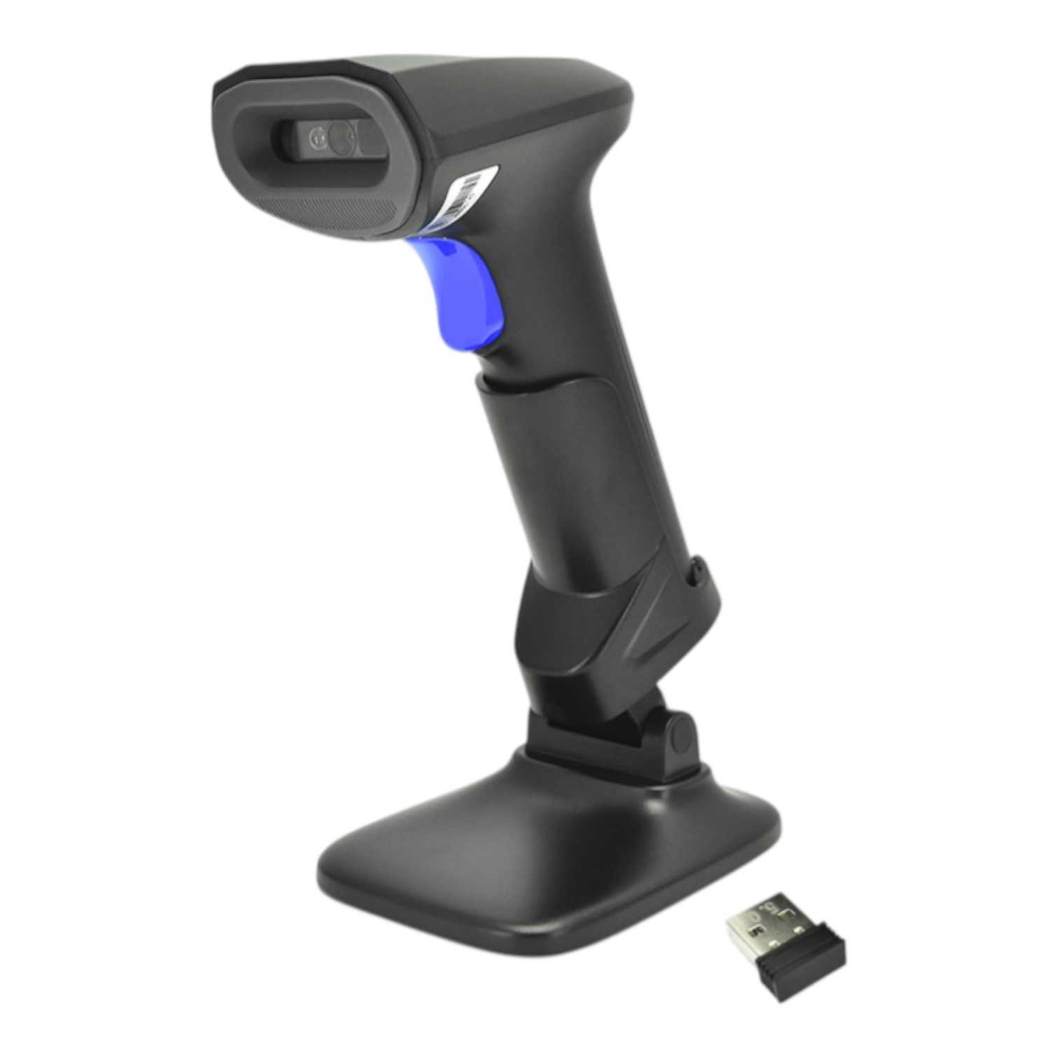 LECTOR DE CODIGO BARRA LASER NISUTA DE MANO INALAMBRICO/BT C/BASE NSLC10DB