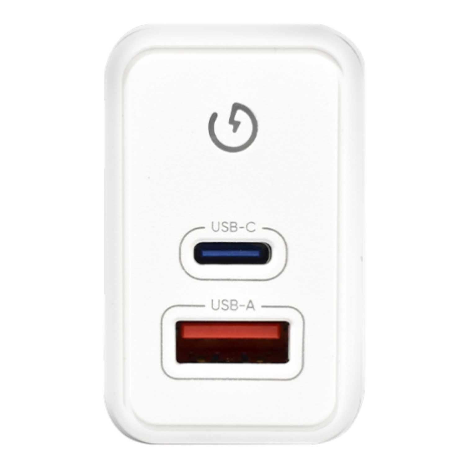 CARGADOR 220V TIPO C NISUTA NSFU45UQC 45W (PD+USB-A)