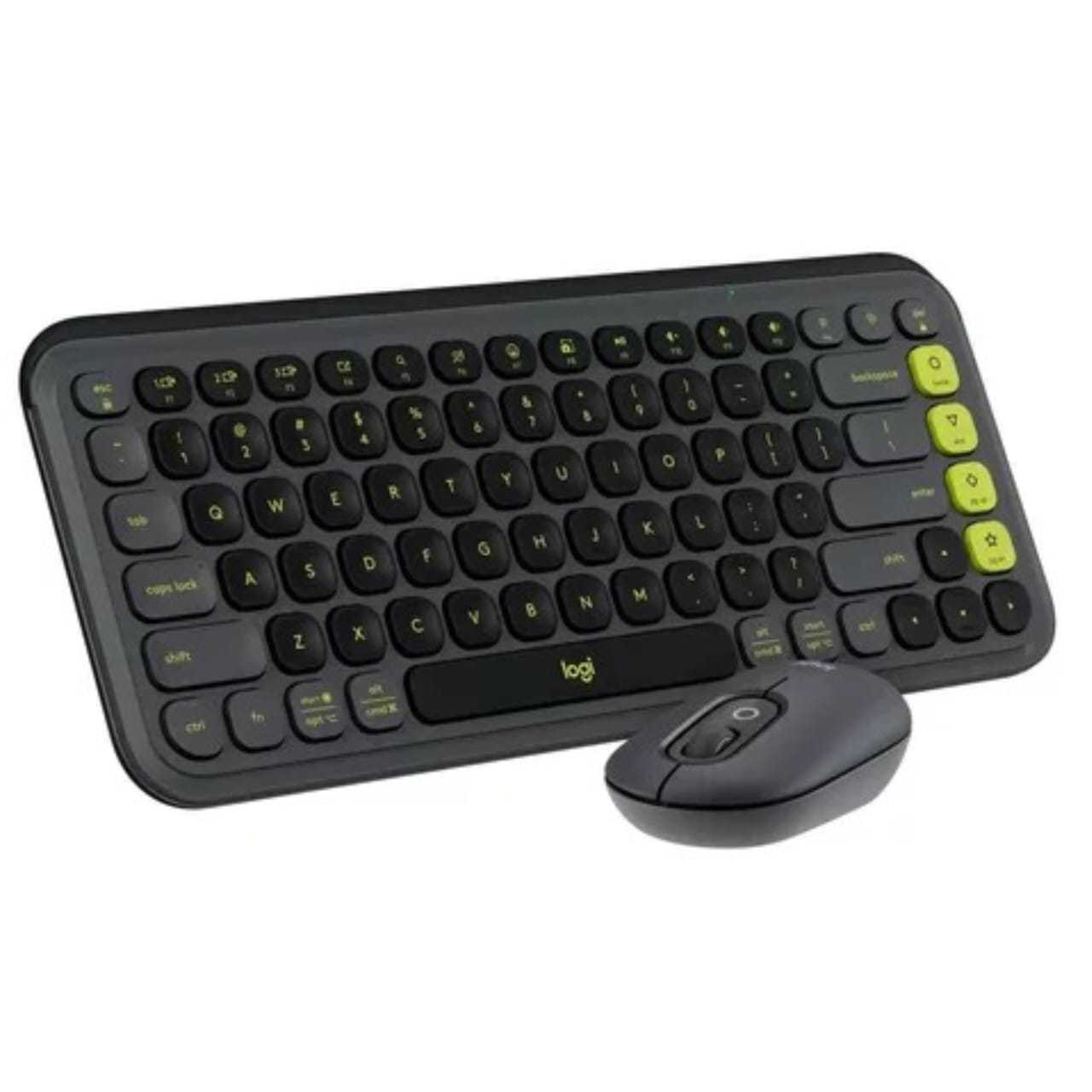 TECLADO Y MOUSE LOGITECH BT POP ICON BLACK