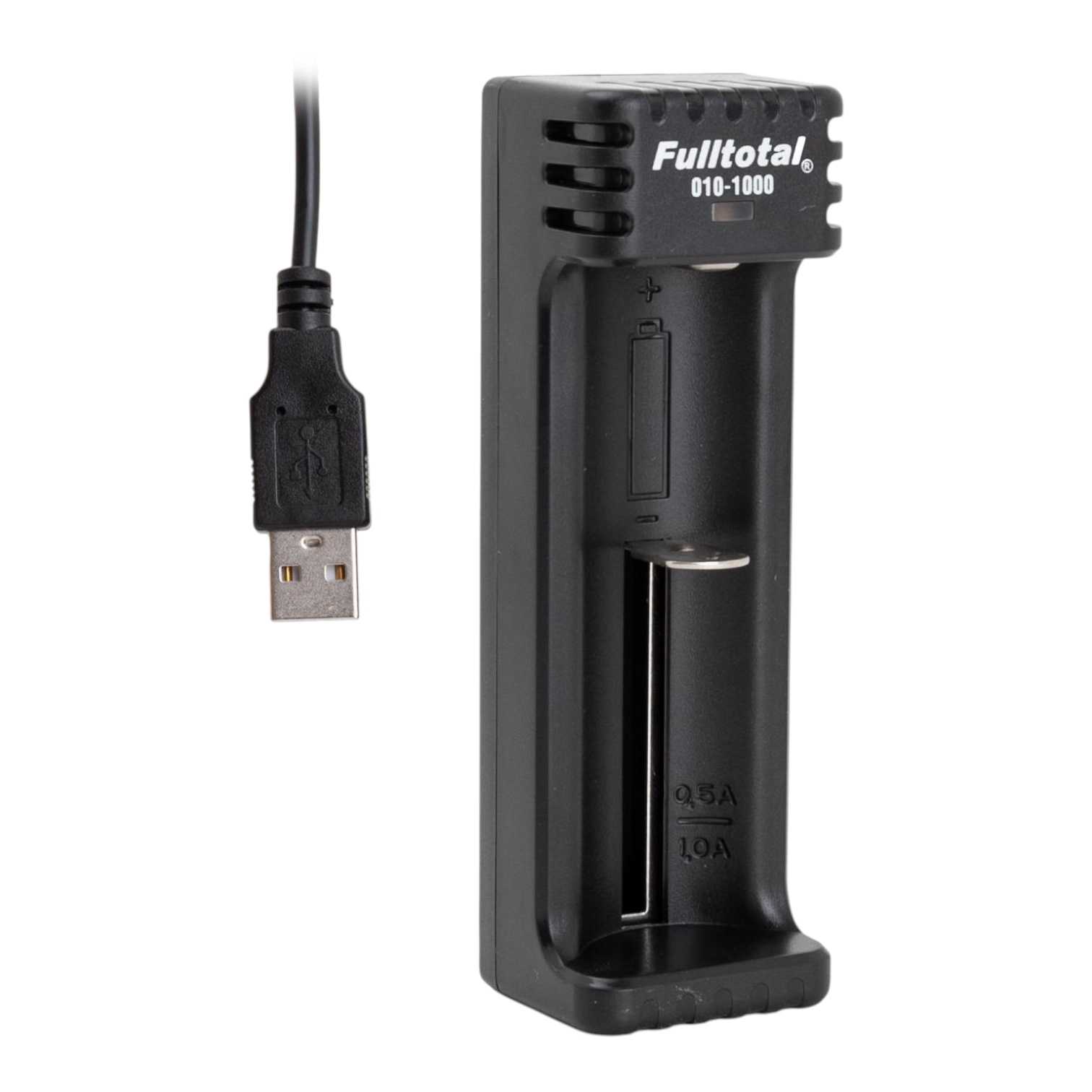 CARGADOR 220V MICRO USB FULL LITIO 1 CANAL 010-1000