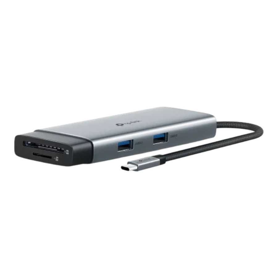 CONVERSOR DE USB C 3.1 A HDMI+RED +PD+HUB USB 3.0+LEC.TARJETA TP-LINK UH7020