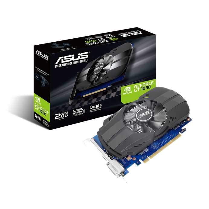 PLACA DE VIDEO GT 1030 2GB GDDR5 ASUS