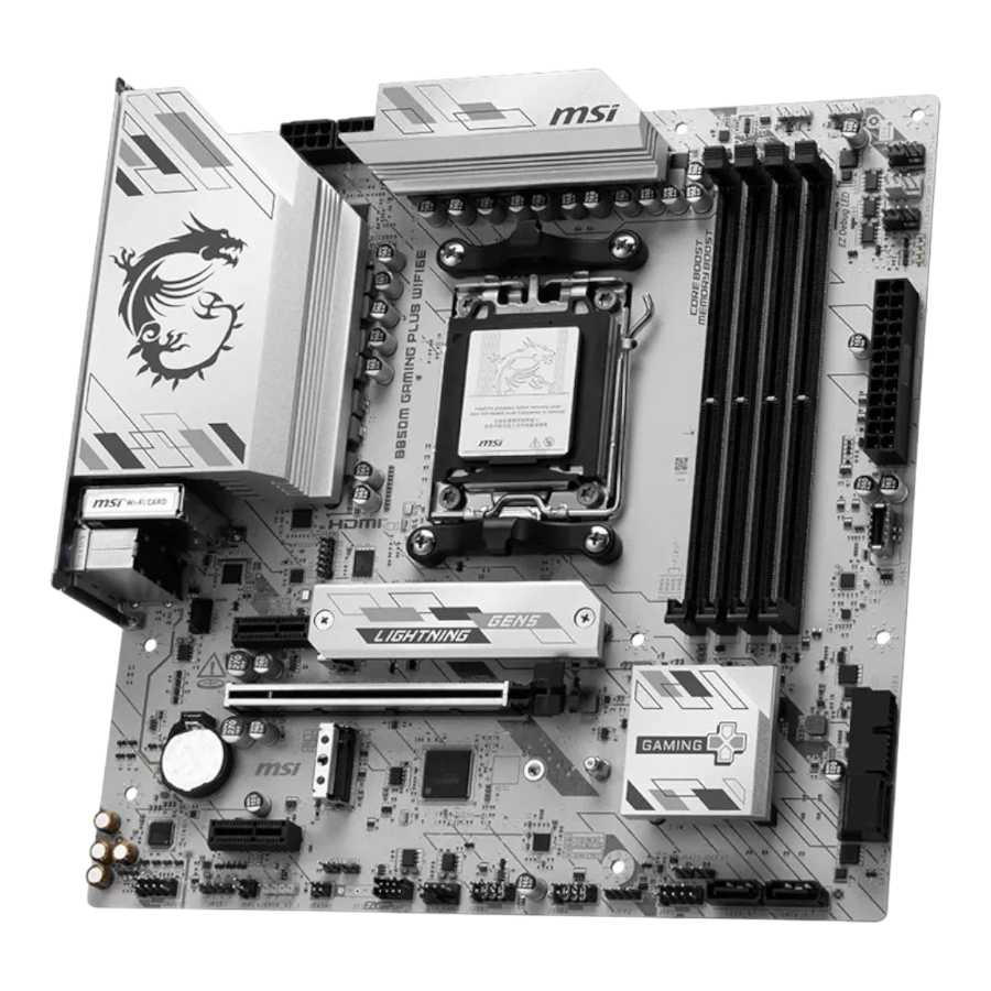 PLACA MADRE MSI B850 GAMING WIFI6+BT AM5 DDR5