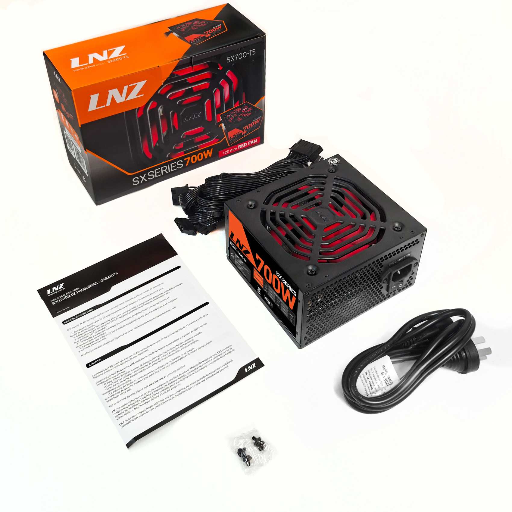 FUENTE PC 700W LNZ SX700-TS