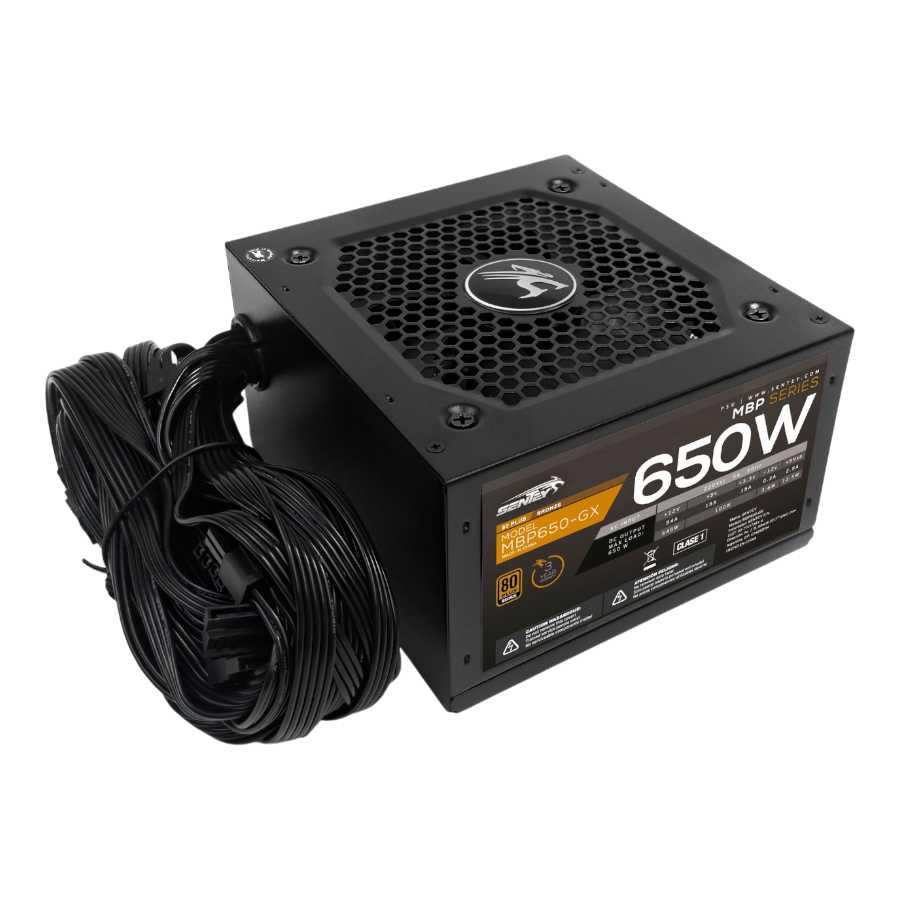 FUENTE PC 600W SENTEY 80+ BRONCE MBP650-GX