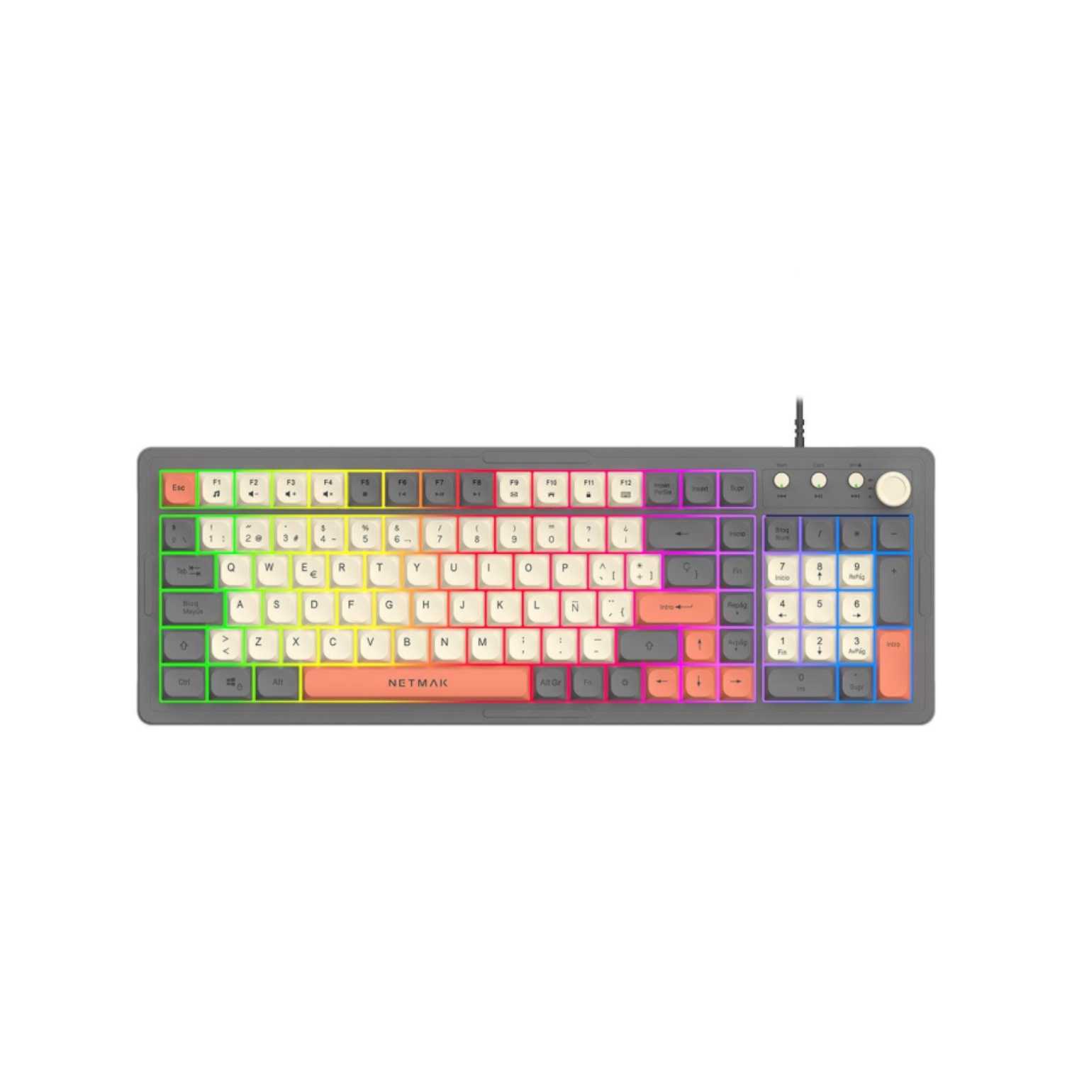 TECLADO NETMAK USB NM-TM32