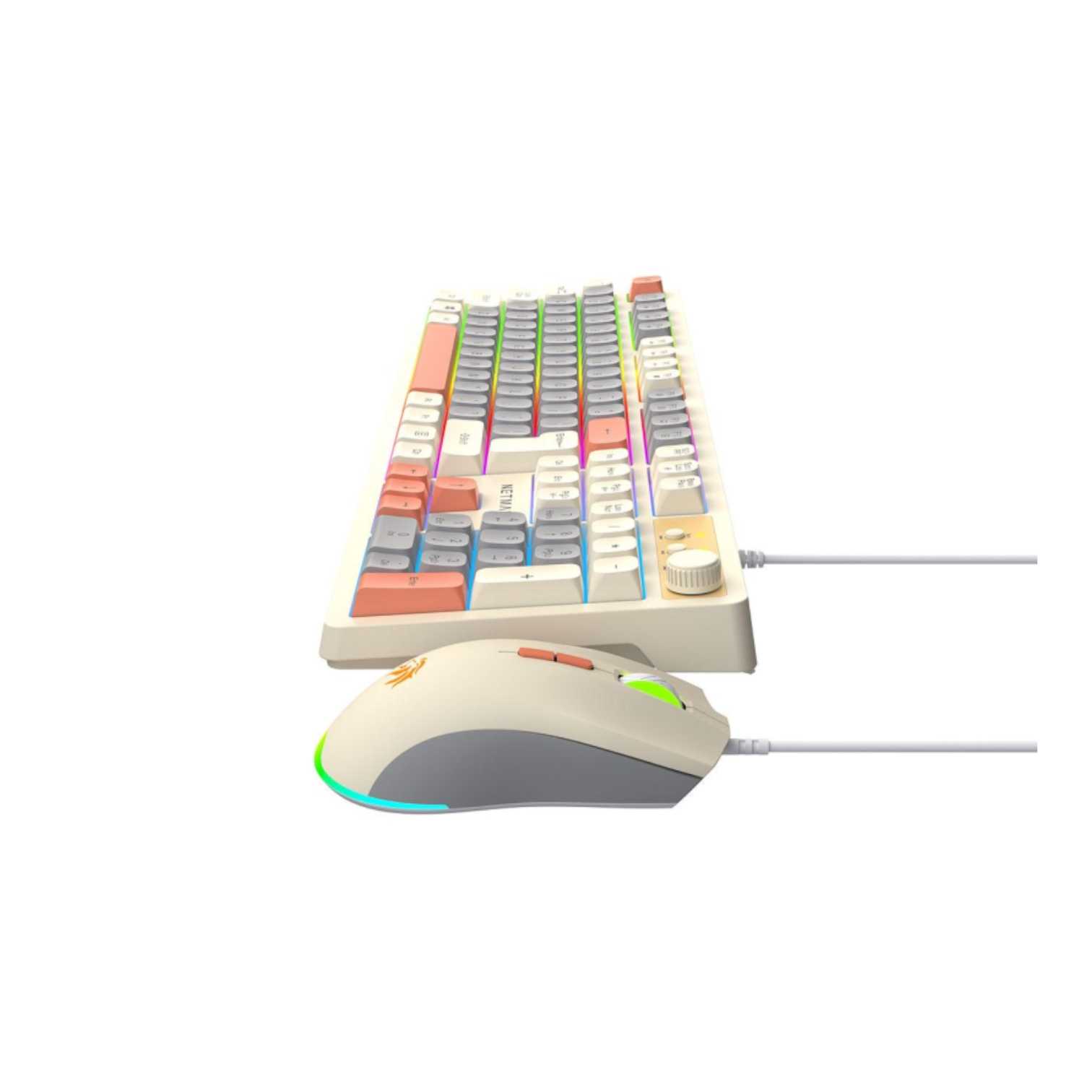 TECLADO Y MOUSE NETMAK USB NM-TM34