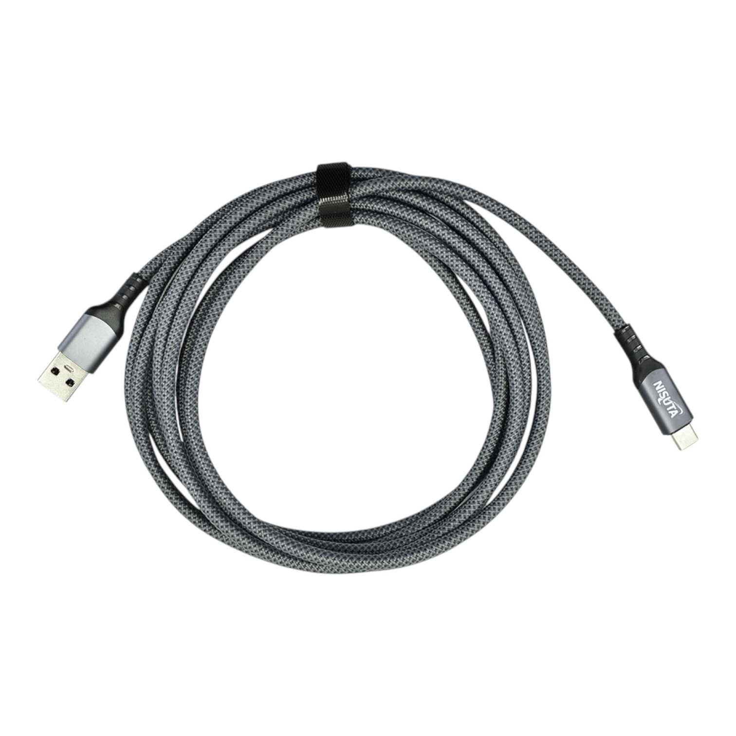 CABLE TIPO C A TIPO C NISUTA 3M NSCUSCAM3