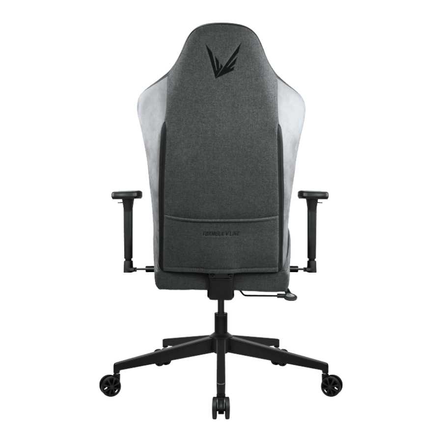 SILLA FORMULA V GAMER LINE RYVO FABRIC LIGHT BLACK