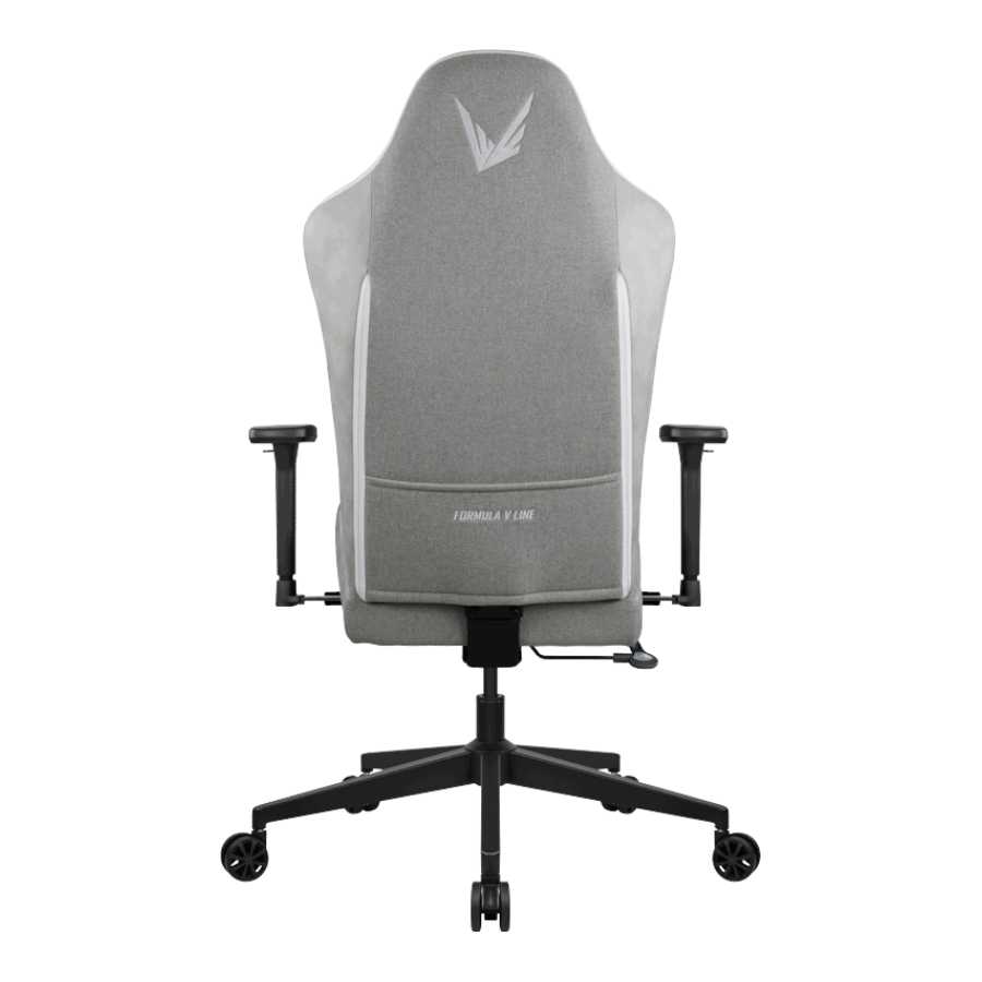 SILLA FORMULA V GAMER LINE RYVO FABRIC LIGHT GREY