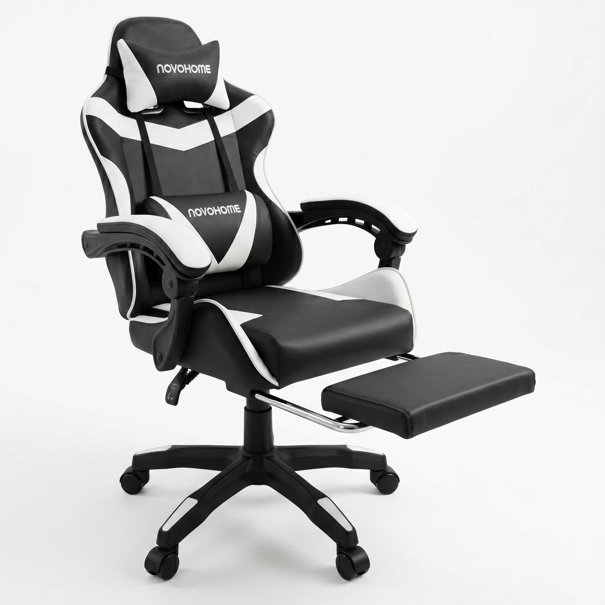 SILLA GAMER NOVOHOME NH-GC1003 BLANCO--