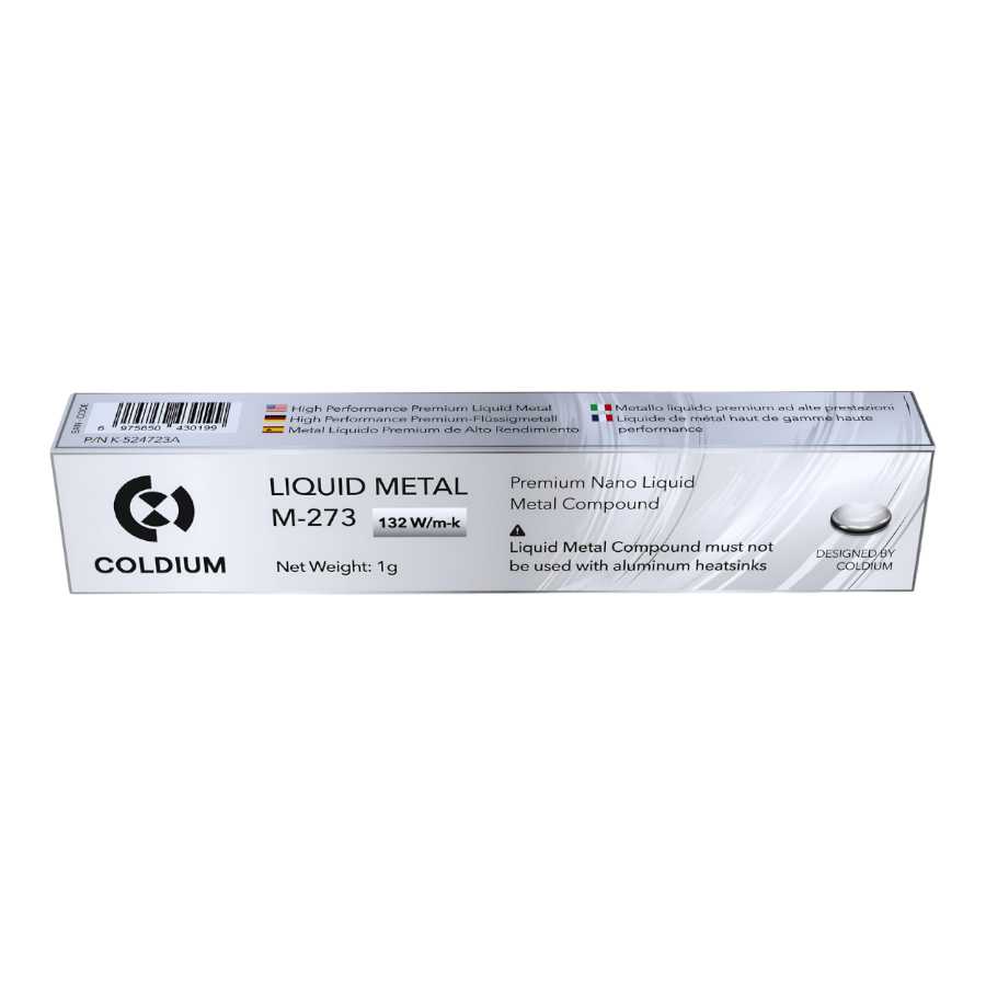 METAL LIQUIDO COLDIUM M-273 NANO OC 1G EXTREME 132W/MK