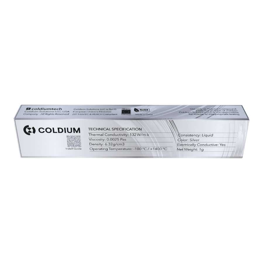 METAL LIQUIDO COLDIUM M-273 NANO OC 1G EXTREME 132W/MK