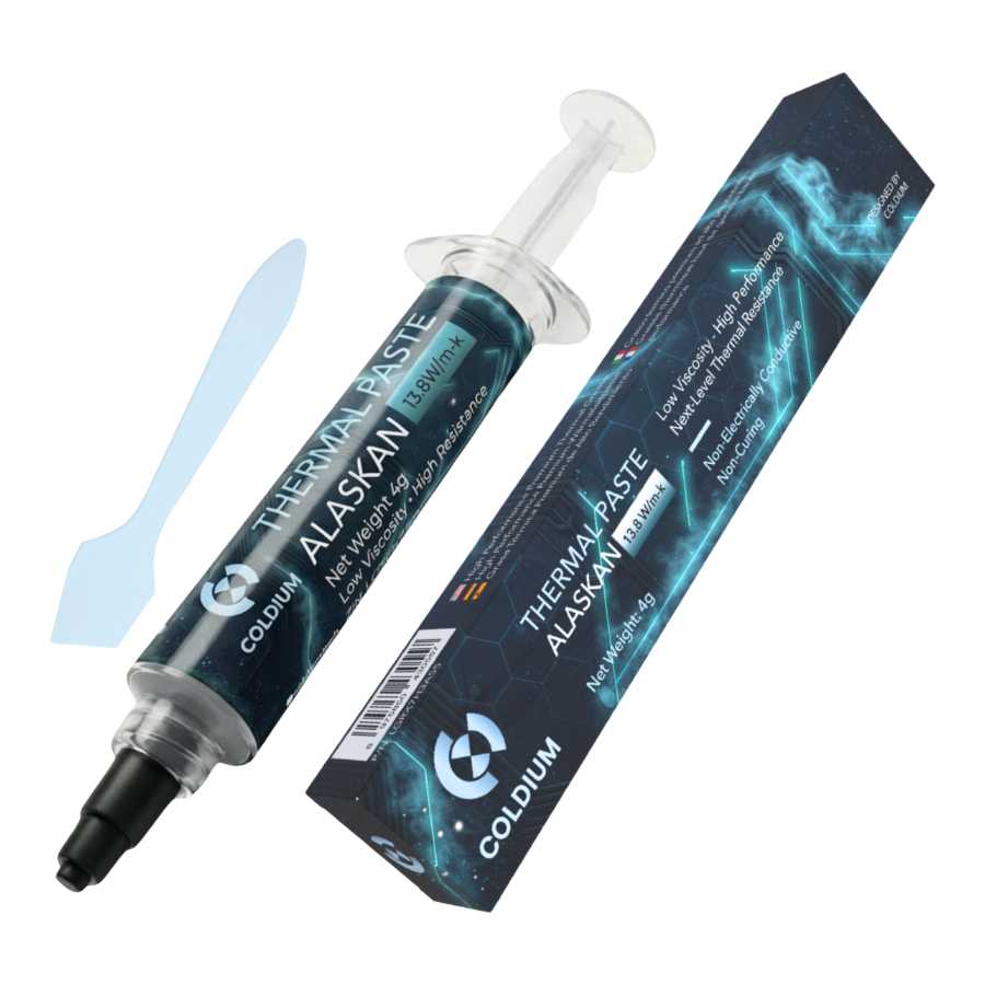 PASTA TERMICA COLDIUM ALASKAN 4G LOW VISCOSITY HIGH RESISTANCE OC 13.8W/M-K