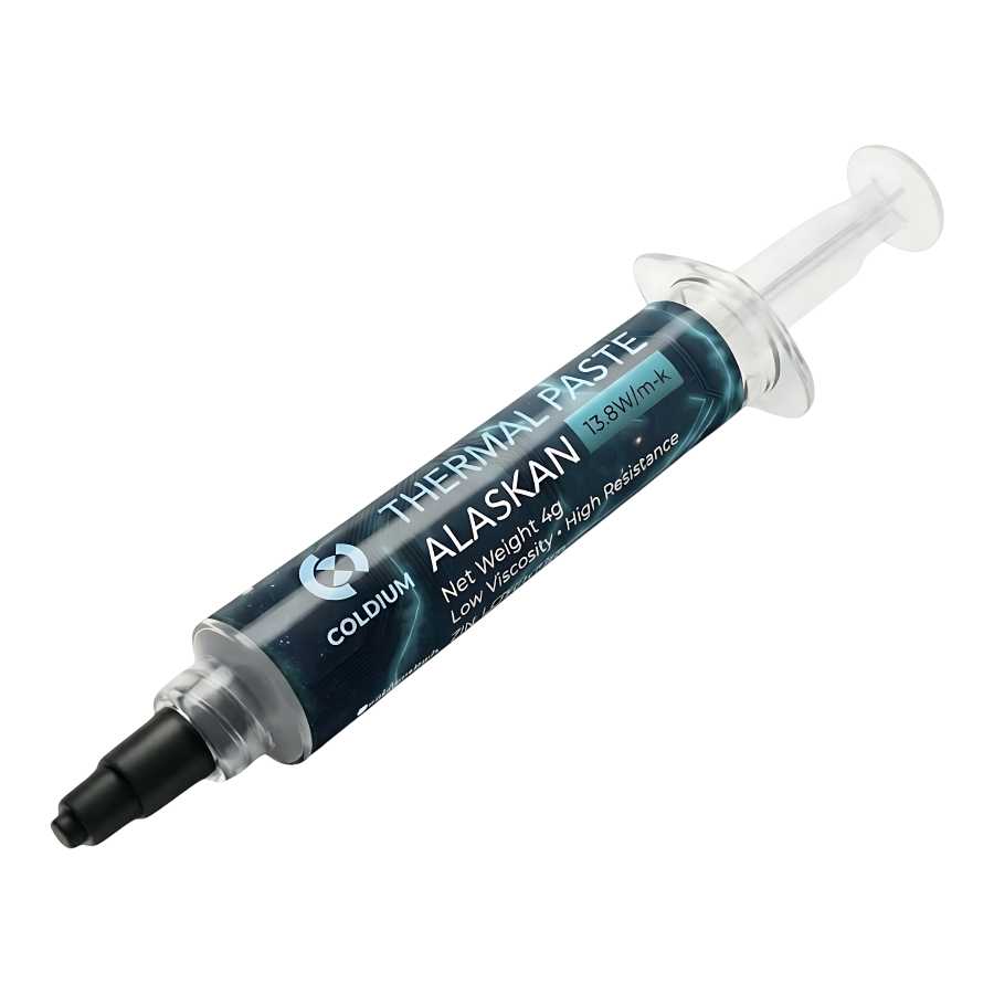 PASTA TERMICA COLDIUM ALASKAN 4G LOW VISCOSITY HIGH RESISTANCE OC 13.8W/M-K
