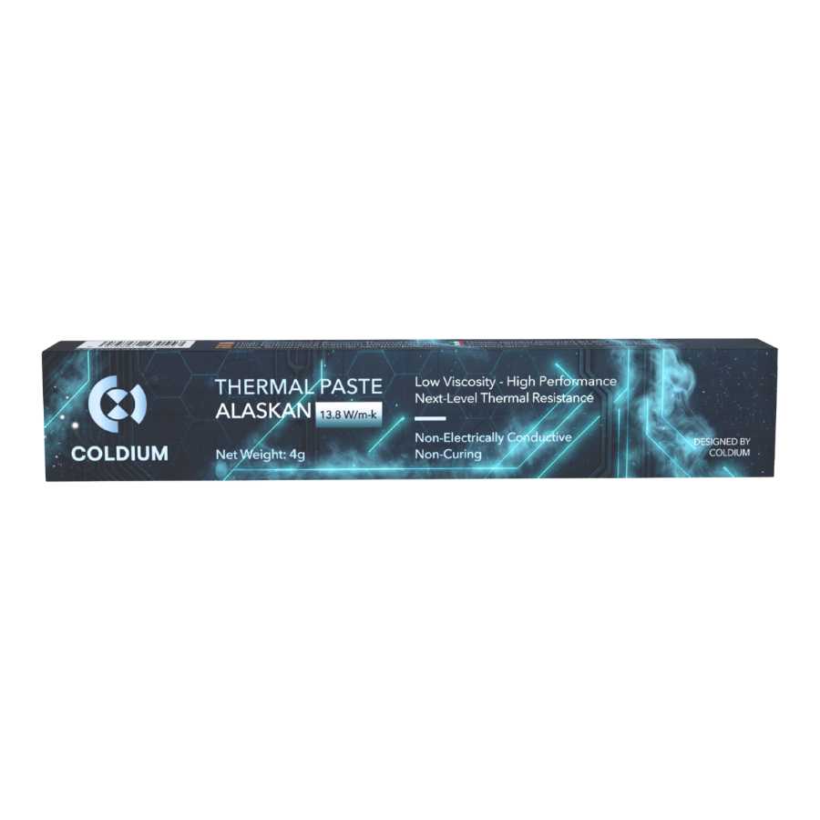 PASTA TERMICA COLDIUM ALASKAN 4G LOW VISCOSITY HIGH RESISTANCE OC 13.8W/M-K