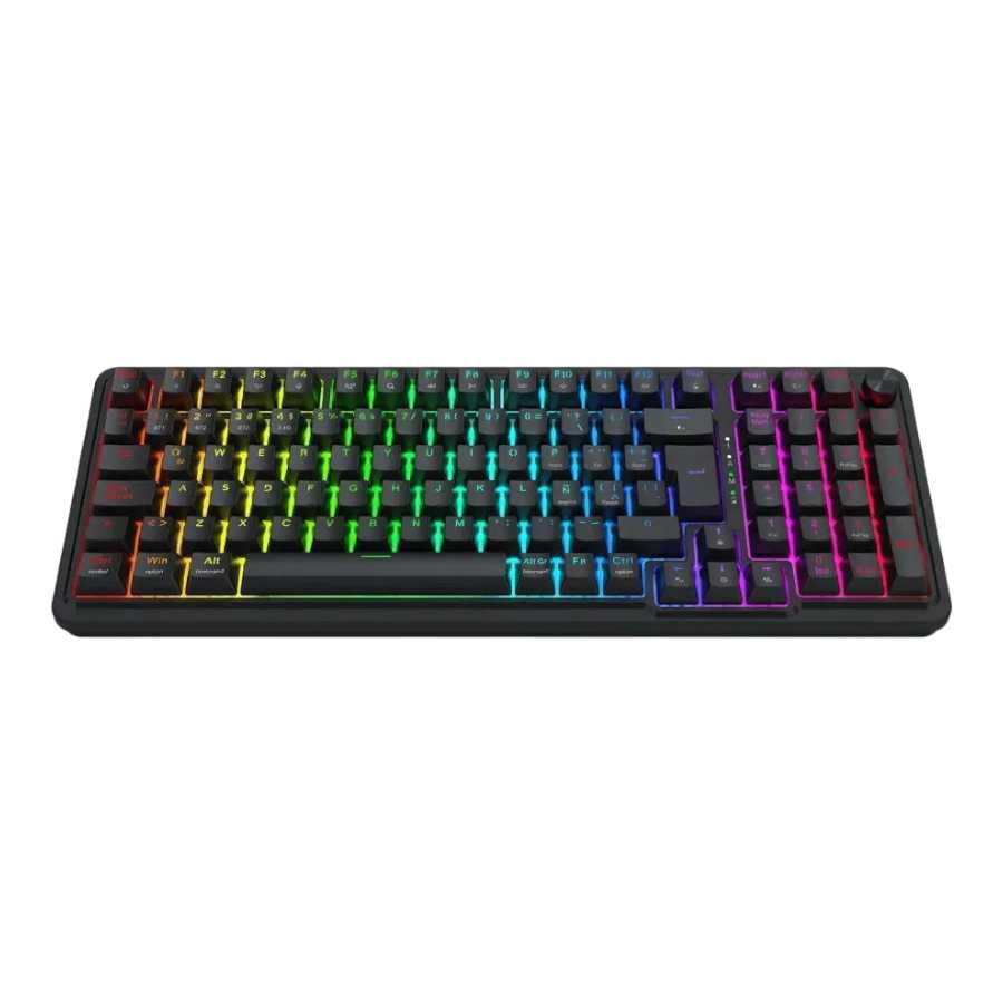 TECLADO REDRAGON EISA K686RGB-M SP MAGNETIC BLACK