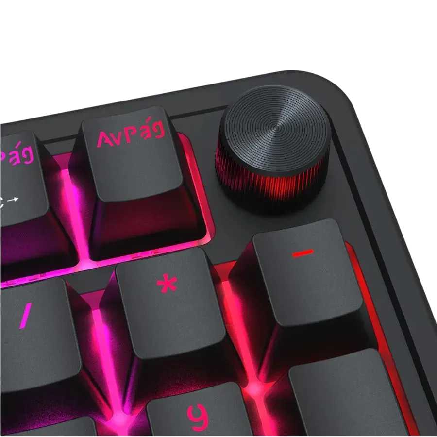 TECLADO REDRAGON EISA K686RGB-M SP MAGNETIC BLACK
