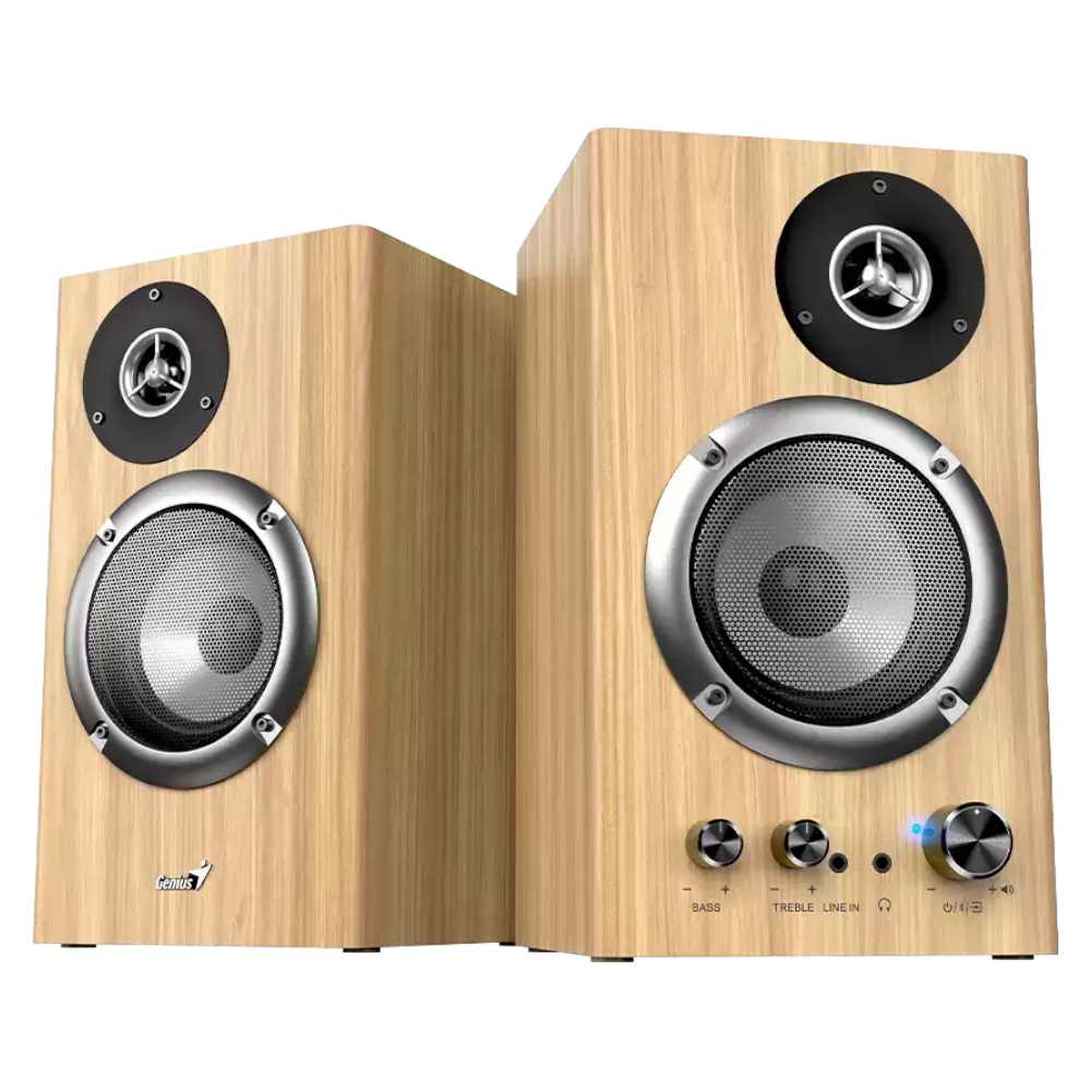 PARLANTE GENIUS 2.0 SP-HF1812BT 50W PINEWOOD