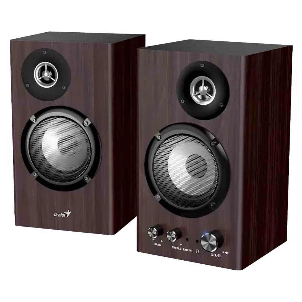 PARLANTE GENIUS 2.0 SP-HF1812BT 50W BROWN