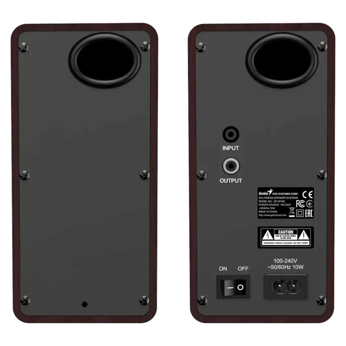 PARLANTE GENIUS 2.0 SP-HF400 10W BROWN