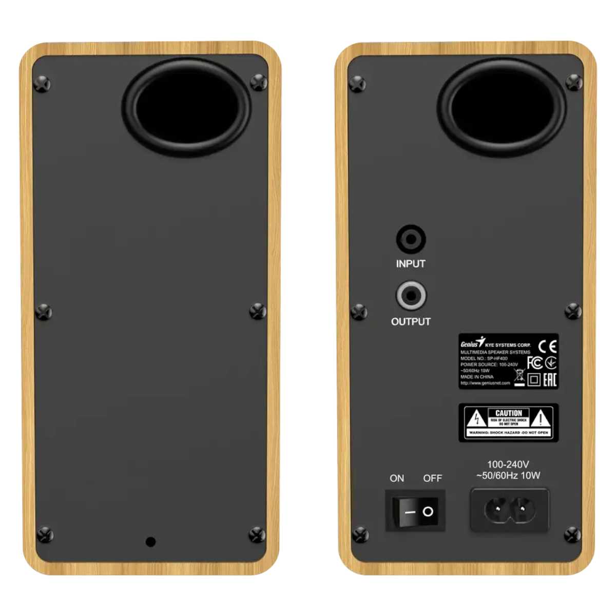 PARLANTE GENIUS 2.0 SP-HF400 10W PINEWOOD