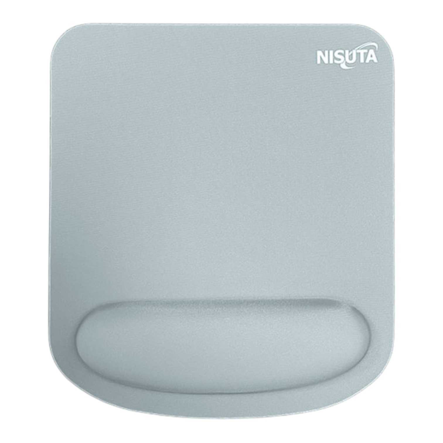 PAD MOUSE NISUTA GAMER 25X21 4MM NSPAD23M GRIS