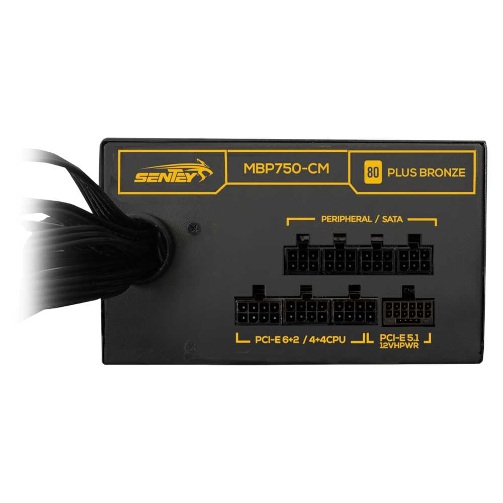 FUENTE PC 750W SENTEY 80+ BRONCE MBP750-CM
