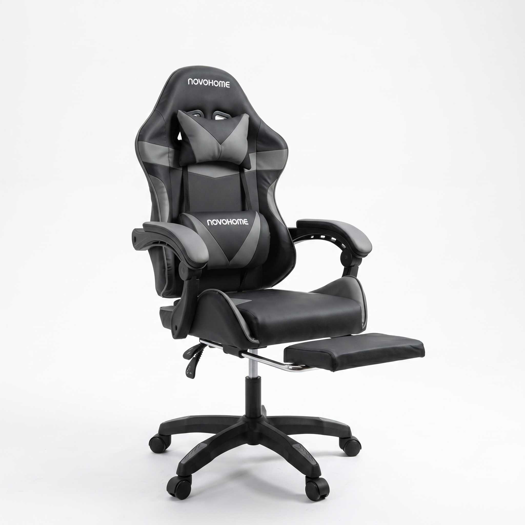 SILLA GAMER NOVOHOME NH-GC1002 GRIS