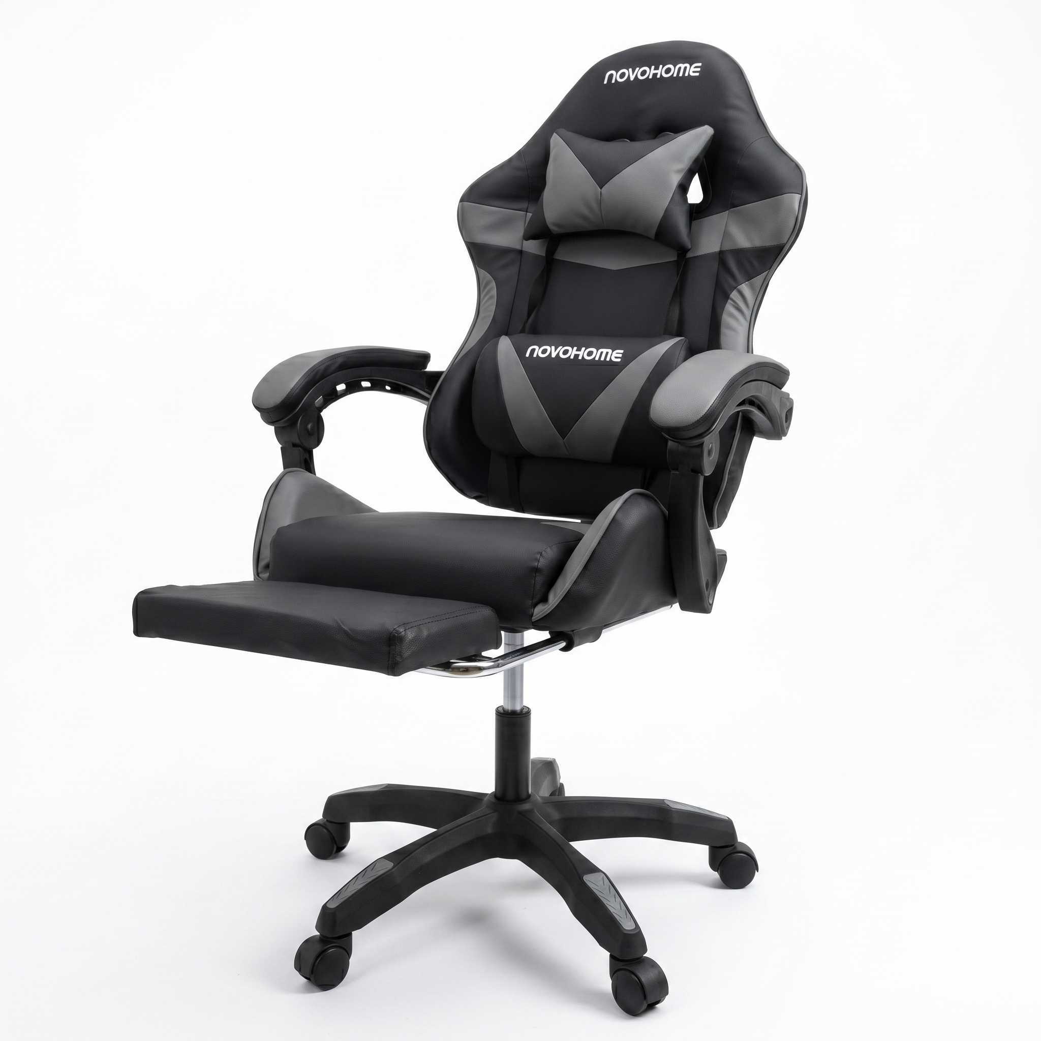 SILLA GAMER NOVOHOME NH-GC1002 GRIS